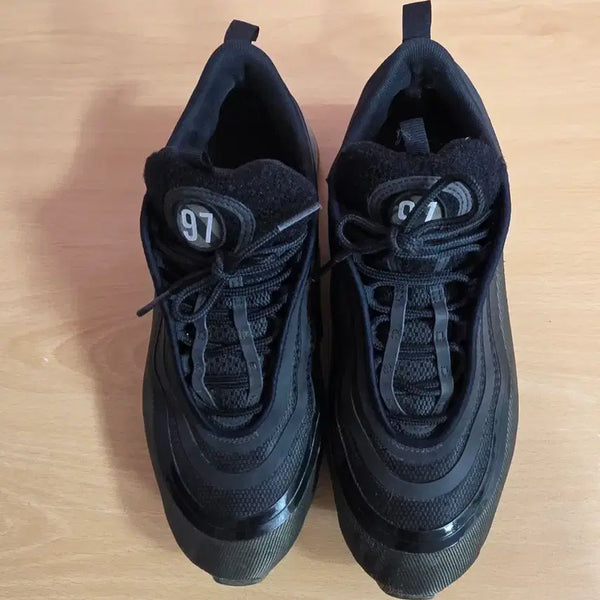 [BUNJANG] Nike Air Max 97 Triple Black Sneakers / 나이키 에어맥스 97 트리플 블랙  사이즈 275