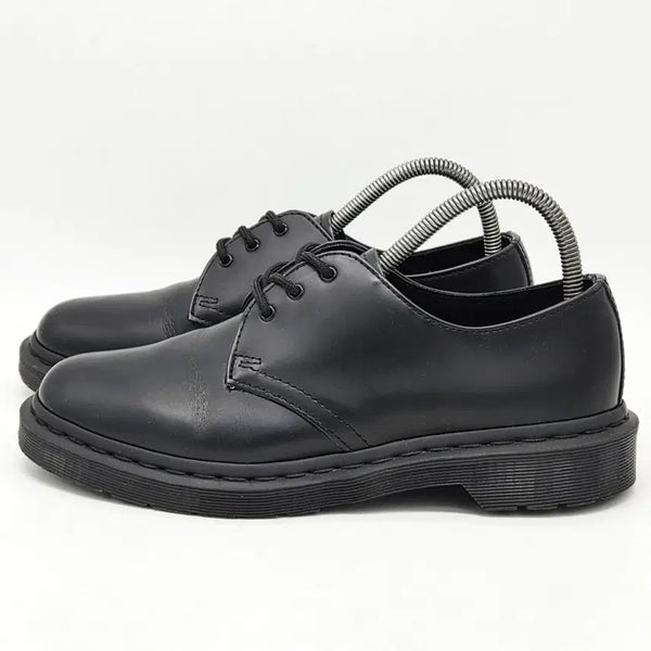 [BUNJANG] Dr. Martens 1461 Mono Black Smooth Leather Shoes (UK 7) / 닥터마틴 1461 3홀 모노 블랙 (UK 7)
