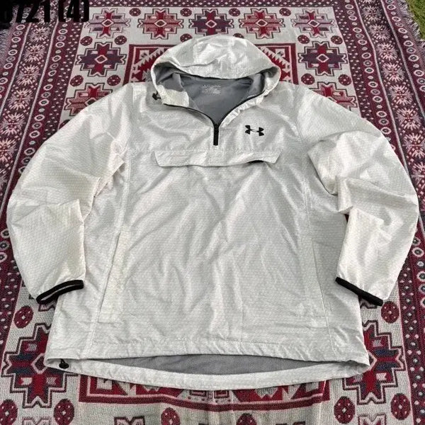 [BUNJANG] Under Armour Hooded Anorak Windbreaker Jacket / 언더아머 바람막이 후드 아노락 M 0721