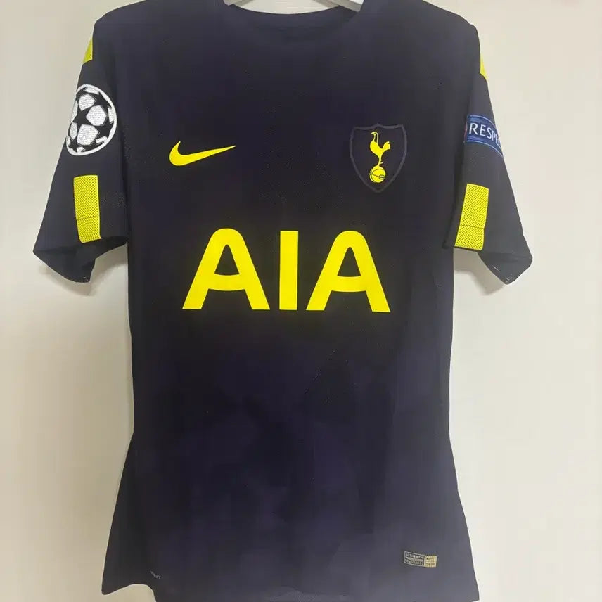[BUNJANG] Tottenham Hotspur 17-18 Third Match Issue Son Heung-min Champions League Version Jersey - Size L / 토트넘 17-18 써드 지급용 (손흥민 챔스ver)