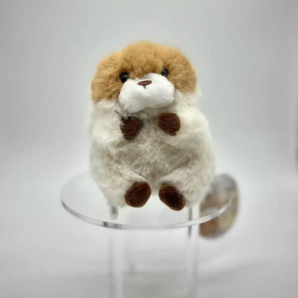 [BUNJANG] Woosoo Woosoo Jjang Brown 12cm Bag Charm Plush Doll / 코커짱인줄 우소우소짱 브라운 12cm 가방고리
