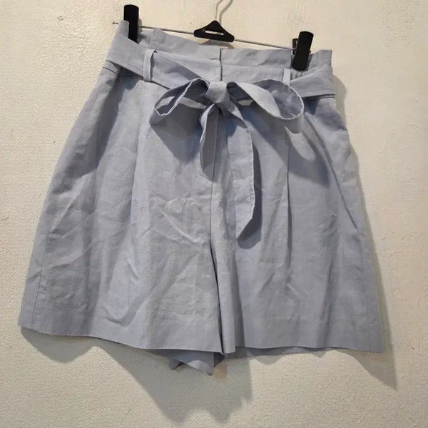 [BUNJANG] ENC Belted Blue Denim Shorts / ENC  숏 팬츠 벨트 세트 가57