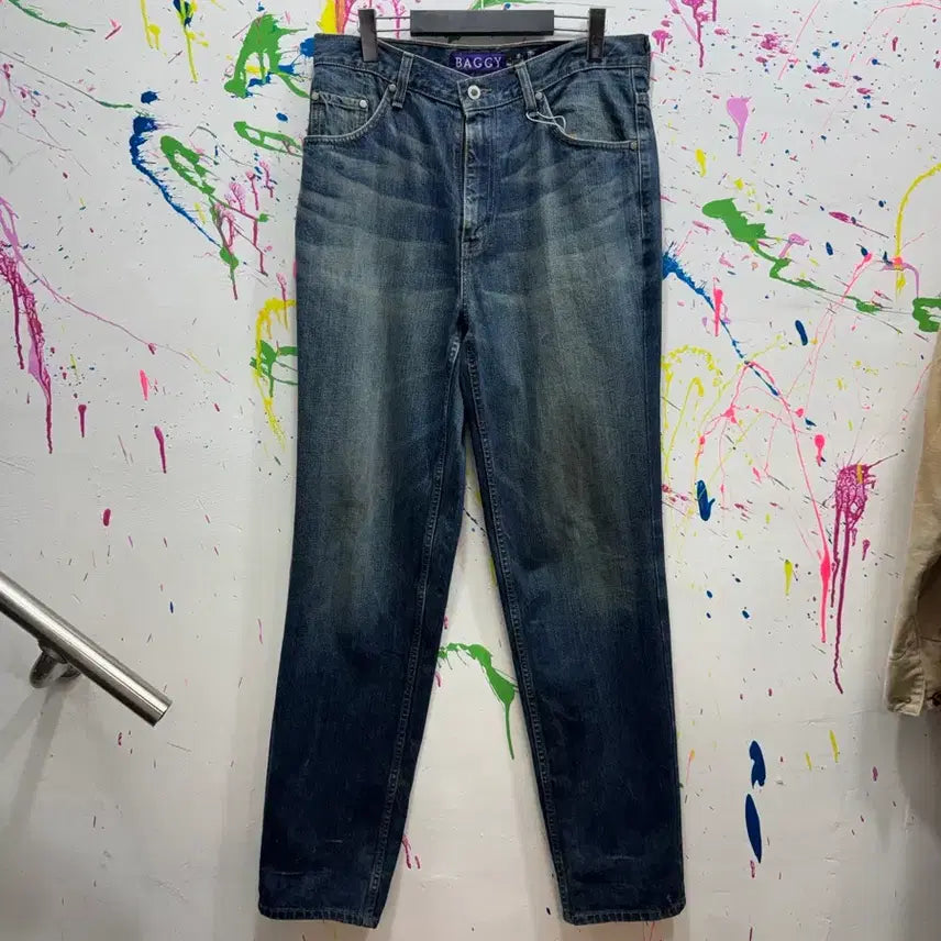 [BUNJANG] Levi's SilverTab 90s Baggy Fit Denim Pants W28 L34 / 90s Made in Korea 리바이스 실버탭 배기핏 데님 팬츠 W28 L34