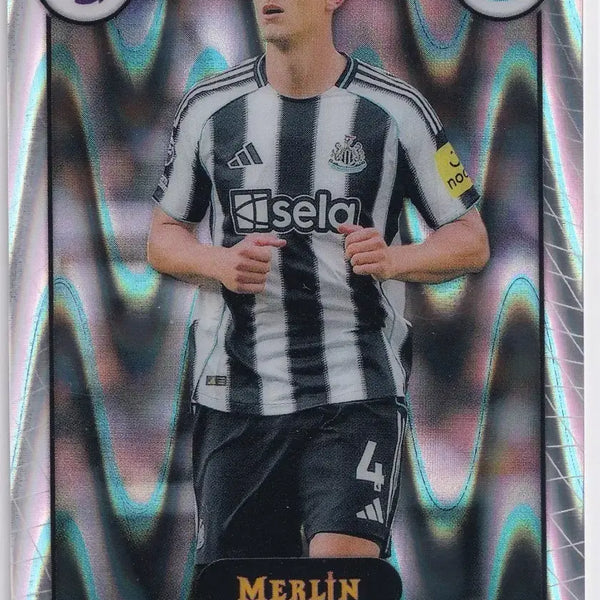 [BUNJANG] 2025-26 Topps Merlin Premier League Sven Botman RayWave Refractor Parallel #144 Newcastle United / 25-26 보트만 레이웨이브 뉴캐슬 탑스 멀린