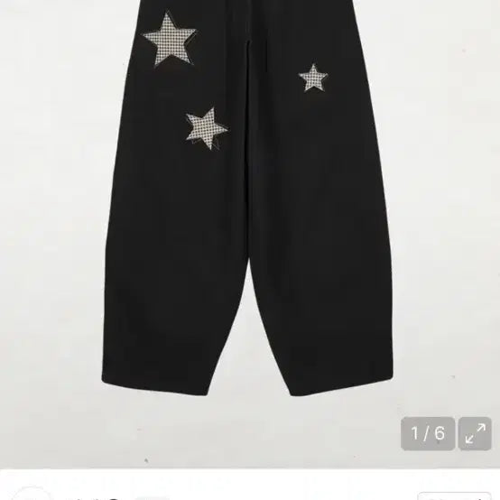 [BUNJANG] Dandel Pants Checkered Star Cotton Pants / 단델 팬츠