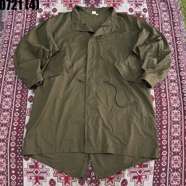 [BUNJANG] Khaki Cotton Field Jacket - Size M / 카키색 야상 점퍼 M 0721