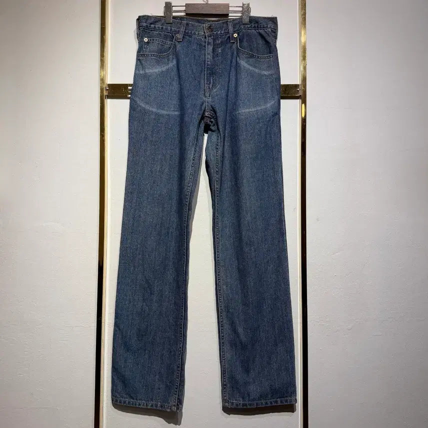 [BUNJANG] Levi's 206 Orange Tab Regular Straight Denim Jeans 33x34 / Levis 206 리바이스 코리아 레귤러 스트레이트 데님 진 33x34