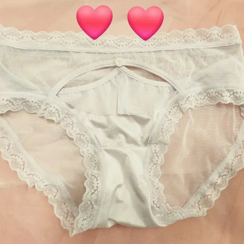 [BUNJANG] Violet Lace Women's Panties - Size S-M (Used) / 바이올렛 레이스 여성팬티 -중고