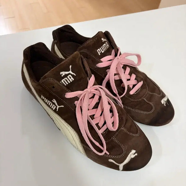 [BUNJANG] Puma Speedcat Brown Sneakers / 290 실측 280) 퓨마 스피드캣 브라운 스니커즈