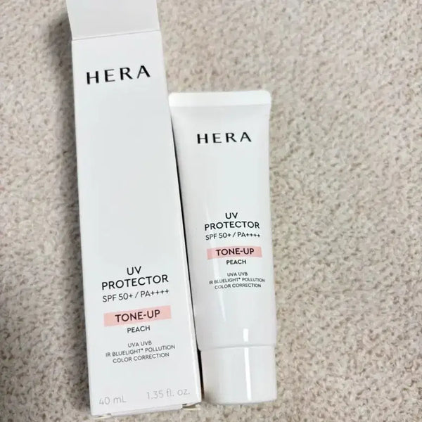 [BUNJANG] Hera UV Protector Tone Up Peach SPF50+ PA++++ / 헤라 UV 프로텍터 톤업 피치 SPF50+ PA++++