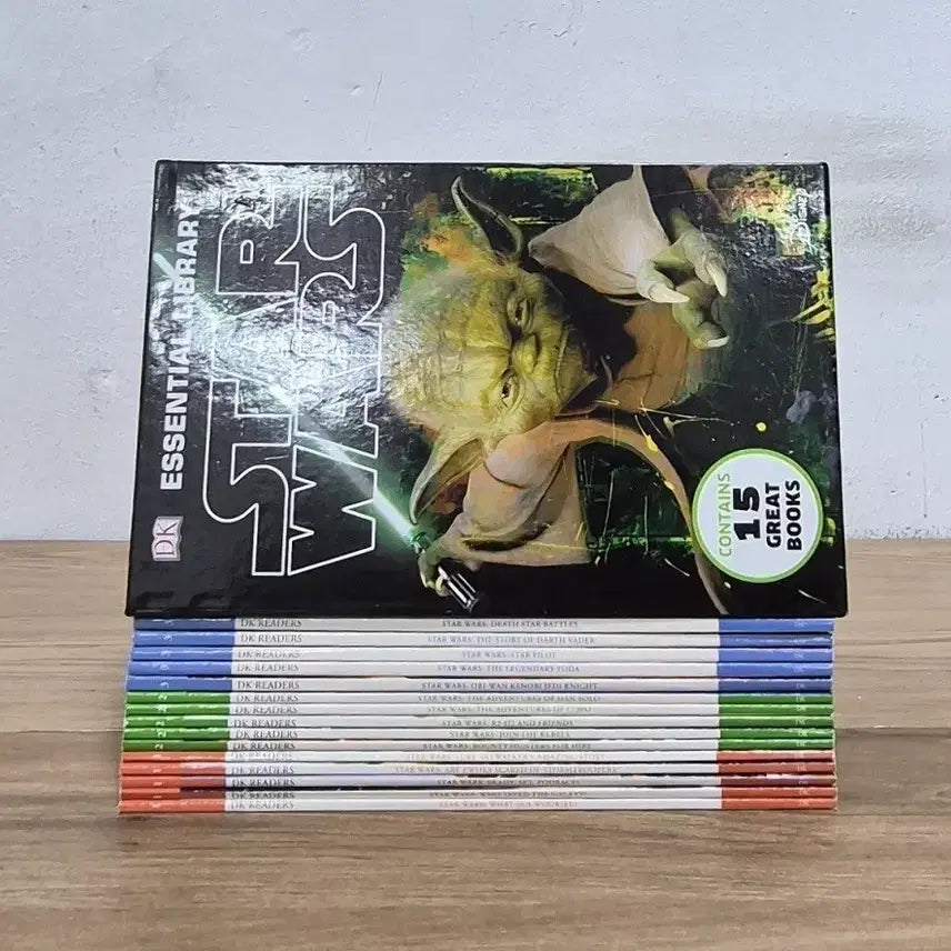 [BUNJANG] Star Wars DK Readers 15-Book Set / 스타워즈 DK 리더스 15권 세트