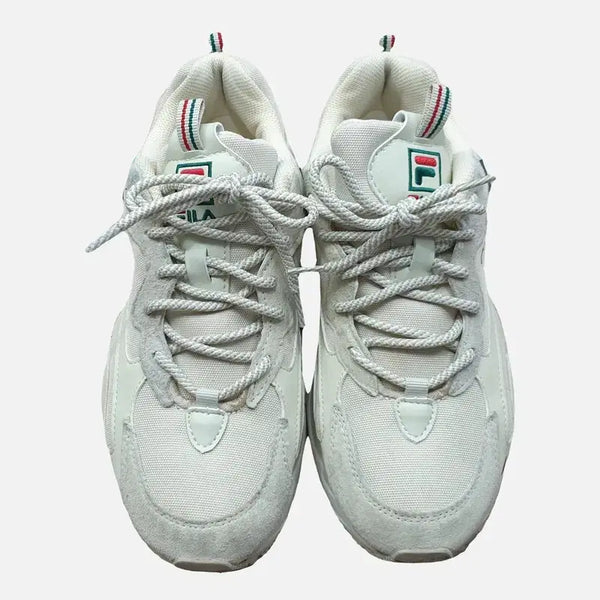 [BUNJANG] Fila Cream Men's Sneakers / 휠라 크림 남자 스니커즈/일반 운동화 260 N7833