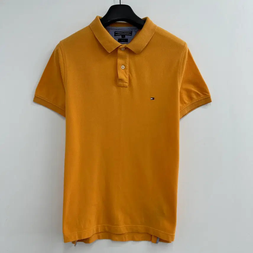 [BUNJANG] Tommy Hilfiger Men's Rouge Fit Short Sleeve Polo Shirt Size 100 / 100 타미힐피거 남자 루즈핏 반팔 카라티