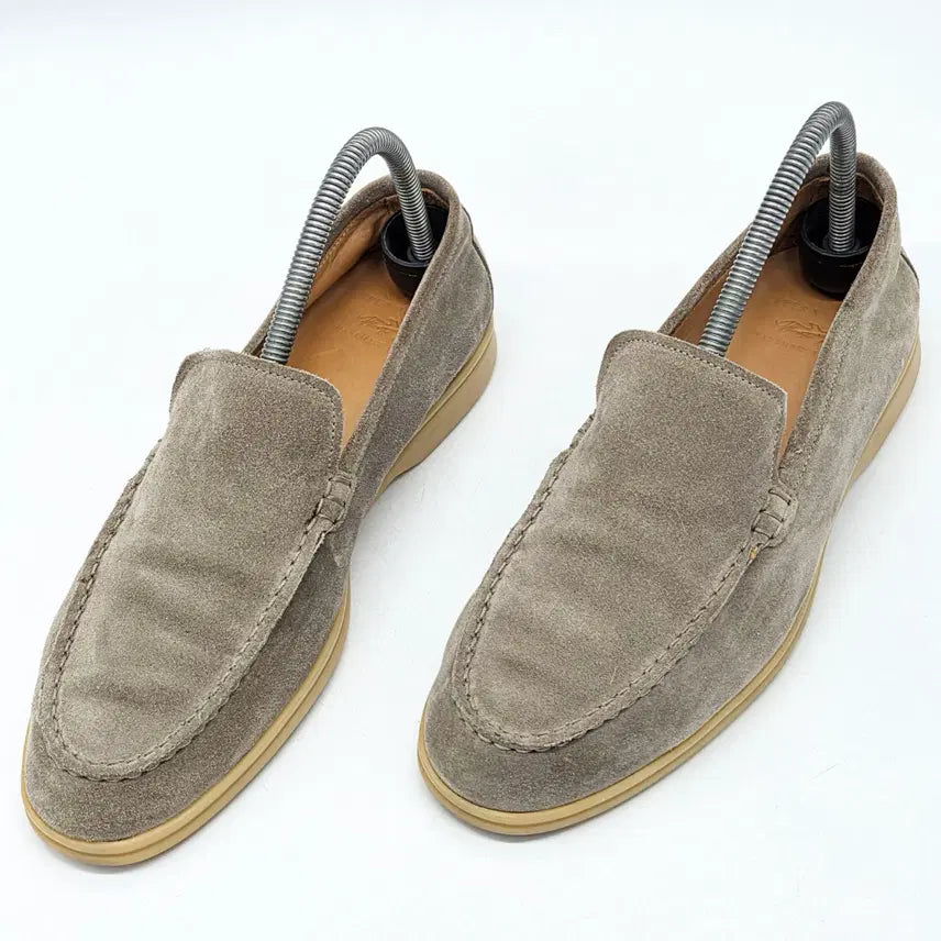 [BUNJANG] Vittorio Spernanzoni Suede Loafer Sand (UK 6) / VITTORIO SPERNANZONI 스웨이드 로퍼 샌드 (6)