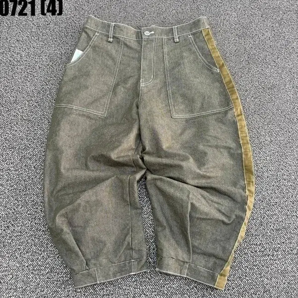 [BUNJANG] Semi Wide Cargo Pants / 세미 와이드 카고 팬츠 0721