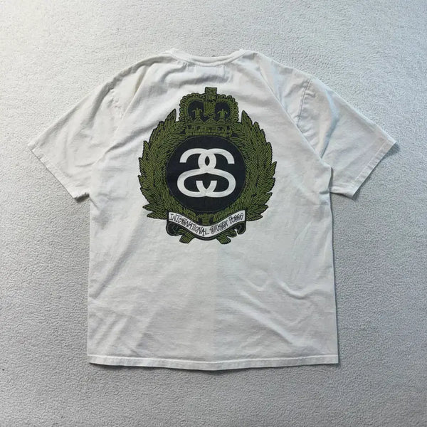 [BUNJANG] Stussy Crown Wrists Pigment Dyed T-Shirt / 스투시 크라운 리쓰 피그먼트 다이드 티셔츠