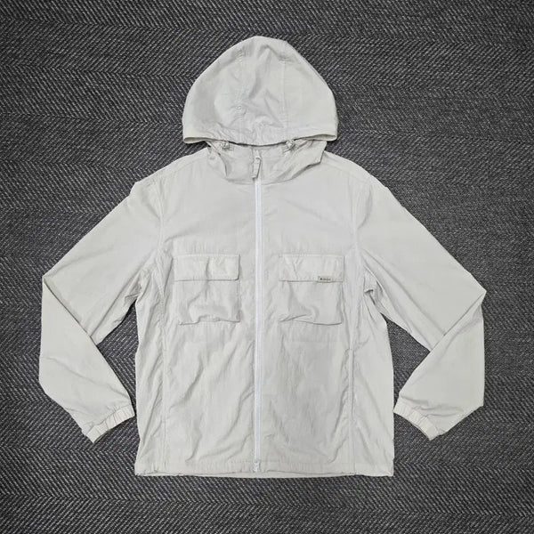 [BUNJANG] Snow Peak Root Windbreaker Hooded Jumper / 스노우피크 루트 바람막이 후드 점퍼