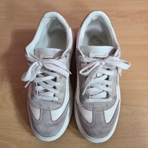 [BUNJANG] Dynafit Sneakers Women's White Gold Shoes Size 245 / 다이나핏 스니커즈 여자 화이트 골드 신발 사이즈 545