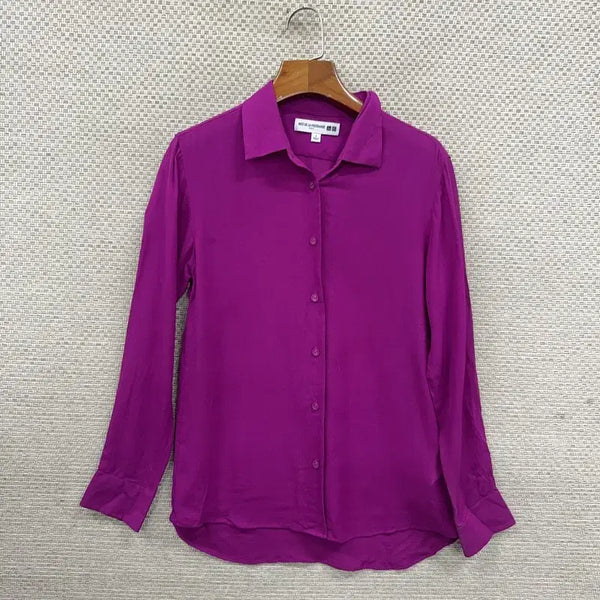 [BUNJANG] Uniqlo Ines de la Fressange Shirt S / 유니클로 이네스 드 라 프라샹쥬 셔츠 S D09232