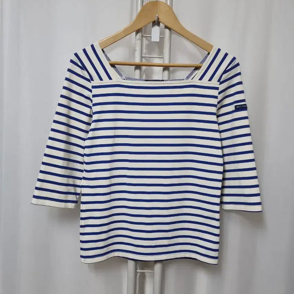[BUNJANG] Saint James Square Neck T-Shirt XS / (새상품) 세인트제임스 스퀘어넥 티셔츠