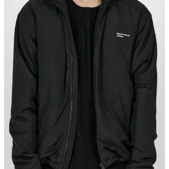 [BUNJANG] Plastic Product Liner Hooded Padding Jacket Black L / L)플라스틱 프로덕트 라이너 후드 패딩 블랙