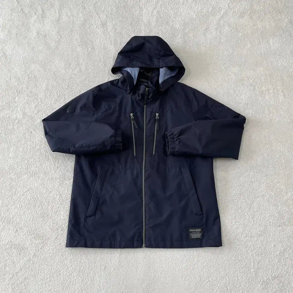 [BUNJANG] Kolon Sport Men's Gear Windbreaker Jacket L Navy / L 코오롱 남성 기어 바람막이 자켓 100
