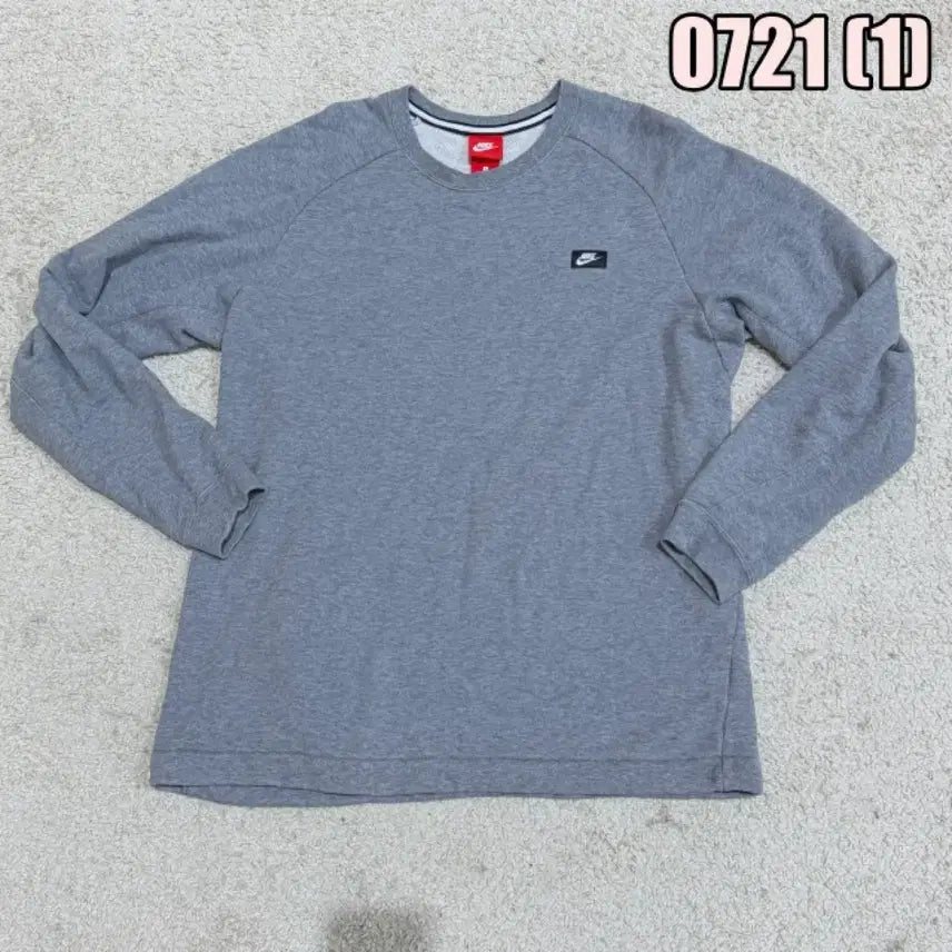 [BUNJANG] Nike Grey Sweatshirt / 나이키 맨투맨 그레이