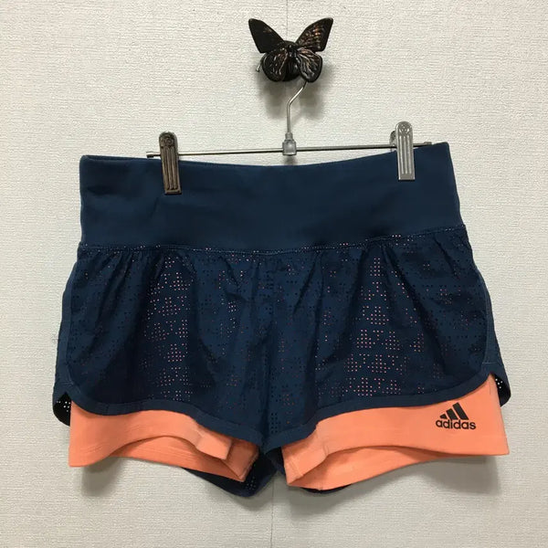 [BUNJANG] Adidas Women's Two-in-One Running Shorts Training Sports Shorts / 아디다스 여성 투인원 러닝 쇼츠 트레이닝 스포츠 반바지