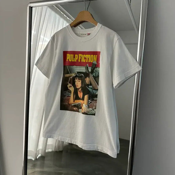 [BUNJANG] Beams x Good Rock Speed Pulp Fiction Movie T-Shirt / Beams x Good Rock Speed 빔즈 굿락스피드 펄프픽션 무비티