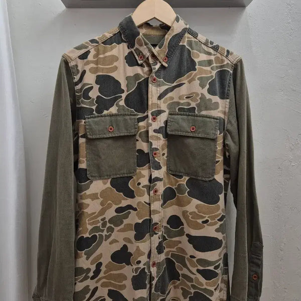 [BUNJANG] ASPESI Camouflage Shirt / ASPESI 아스페시 카모플라쥬 셔츠
