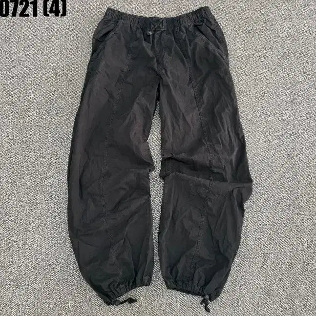 [BUNJANG] Zara Cargo Jogger Pants Black M / 자라 카고바지 블랙 밴딩 조거팬츠 M 0721