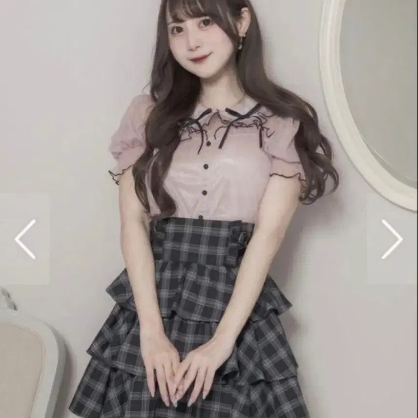 [BUNJANG] Pium Dot Mesh Blouse / 피움 pium 도트 망사 블라우스 판매