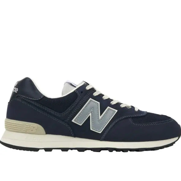 [BUNJANG] New Balance x Pottery 574 Premium Hard Navy Sneakers (260mm) / 뉴발란스 x 포터리 574 프리미엄 하드 네이비 260