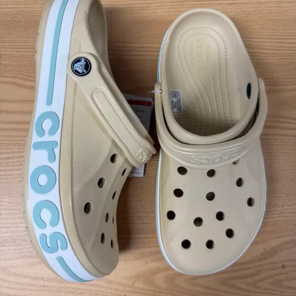 [BUNJANG] Crocs Bayaband Beige Sandals 260 New / 크록스 바야밴드 베이지 260 새상품