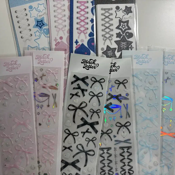 [BUNJANG] Seal Sticker Bundle Set / 다이어리꾸미기 다꾸 씰스티커 일괄 처분