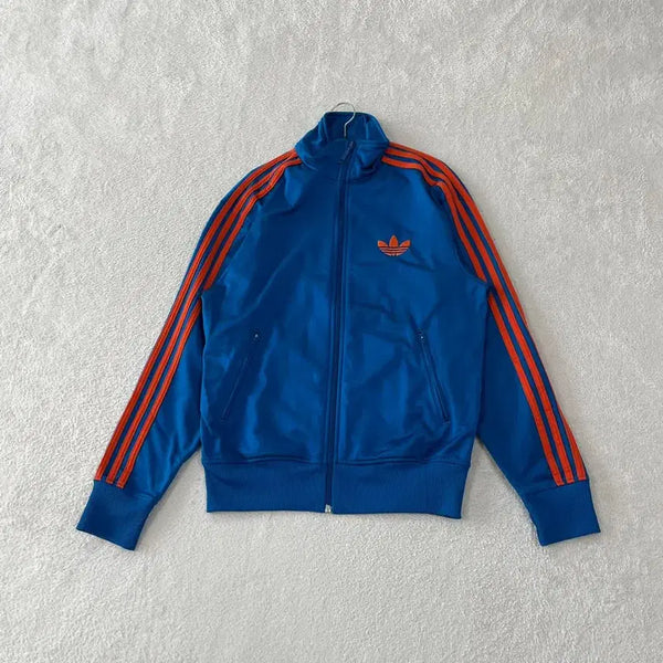[BUNJANG] Adidas Firebird Track Jacket Blue Orange Size 95 / 95 아디다스 파이어버드 블루 주황 져지