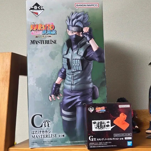 [BUNJANG] Naruto Hatake Kakashi Masterpiece Figure & Stamp Set / 나루토 하타케 카카시 마스터라이즈 피규어 + 스탬프 세트
