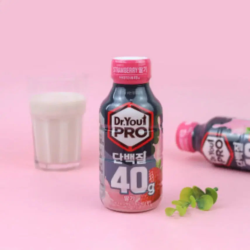 [BUNJANG] Orion Dr.You Pro Protein Drink Strawberry Flavor 350ml / 오리온 닥터유 프로 단백질 드링크 40g 딸기맛 350ml