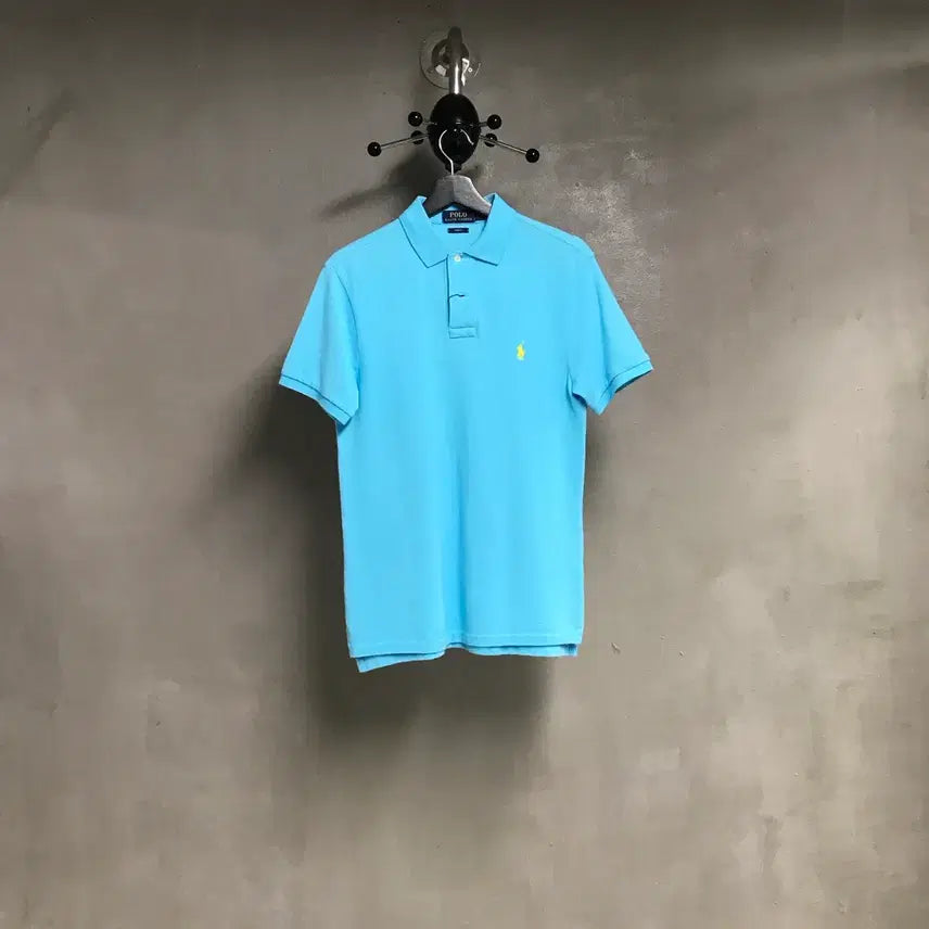 [BUNJANG] Polo Ralph Lauren Sky Blue S/S Polo T-Shirt / 폴로 랄프로렌 PK 반팔 카라티 스카이블루 S