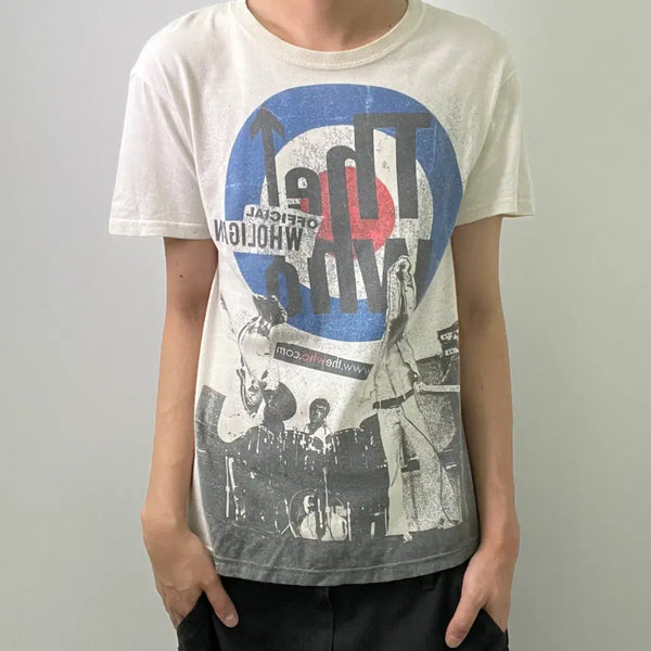 [BUNJANG] Gildan The Who Band Punk Rock T-Shirt / 00s 길단 더 후 밴드 펑크 락 반팔 티셔츠 S
