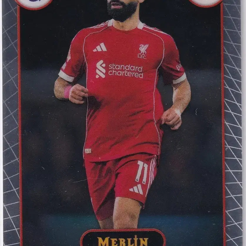 [BUNJANG] Topps Merlin 2025-26 Premier League Mohamed Salah Base Card #115 / 25-26 살라 베이스 리버풀 탑스 멀린