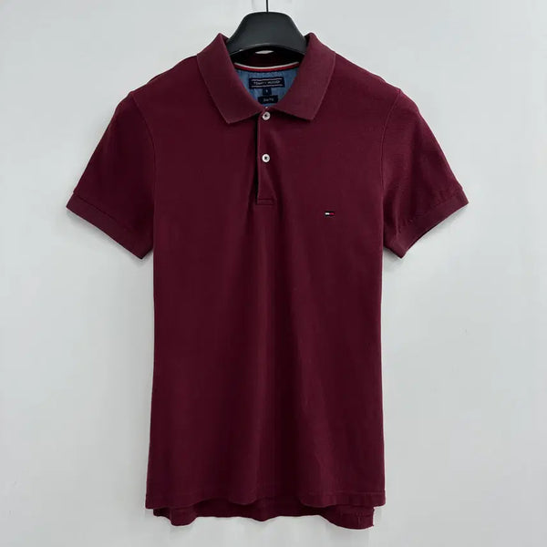 [BUNJANG] Tommy Hilfiger Women's Size S Short Sleeve Polo Shirt / 90 타미힐피거 여자 반팔 카라티