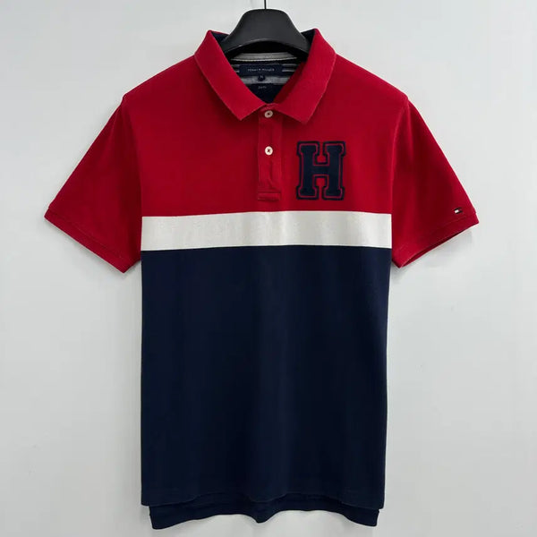[BUNJANG] Tommy Hilfiger Men's Short Sleeve Polo Shirt XL / 105 타미힐피거 남자 반팔 카라티