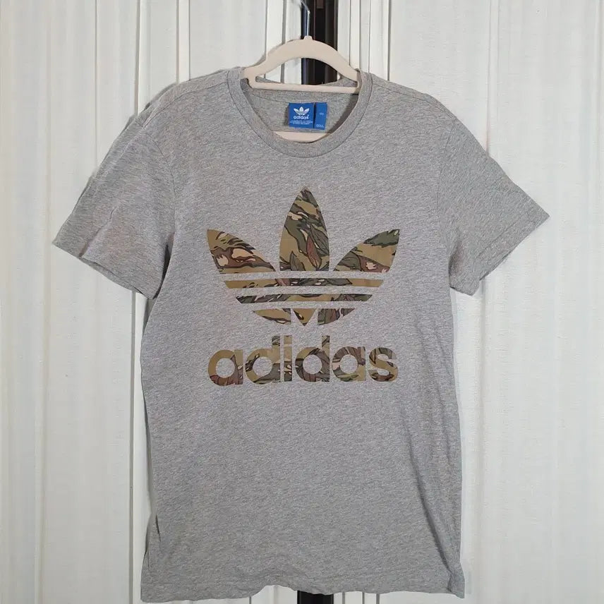 [BUNJANG] Adidas Camo Trefoil Short Sleeve T-Shirt Size 100 / 아디다스 카모 트레포일 반팔티 100사이즈2508747