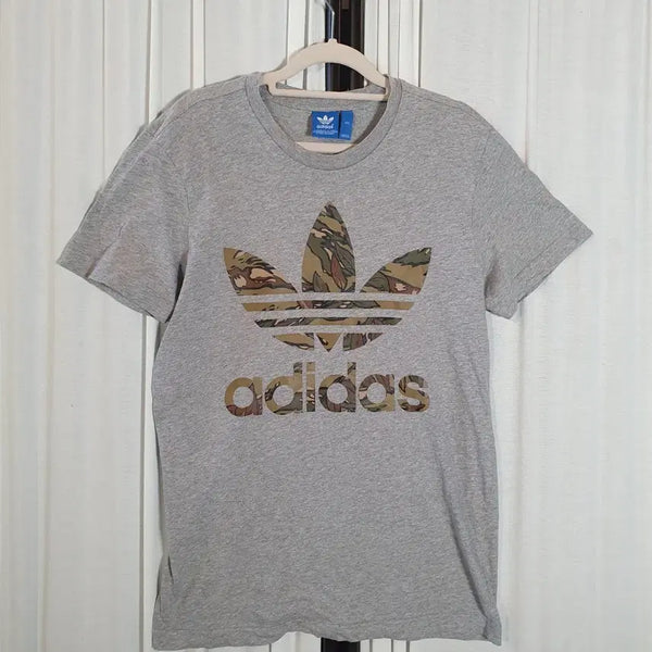 [BUNJANG] Adidas Camo Trefoil Short Sleeve T-Shirt Size 100 / 아디다스 카모 트레포일 반팔티 100사이즈2508747