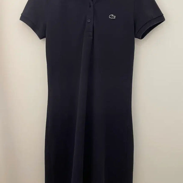 [BUNJANG] Lacoste Navy Pique Dress Size 34 / [34] 라코스테 네이비 피케 원피스