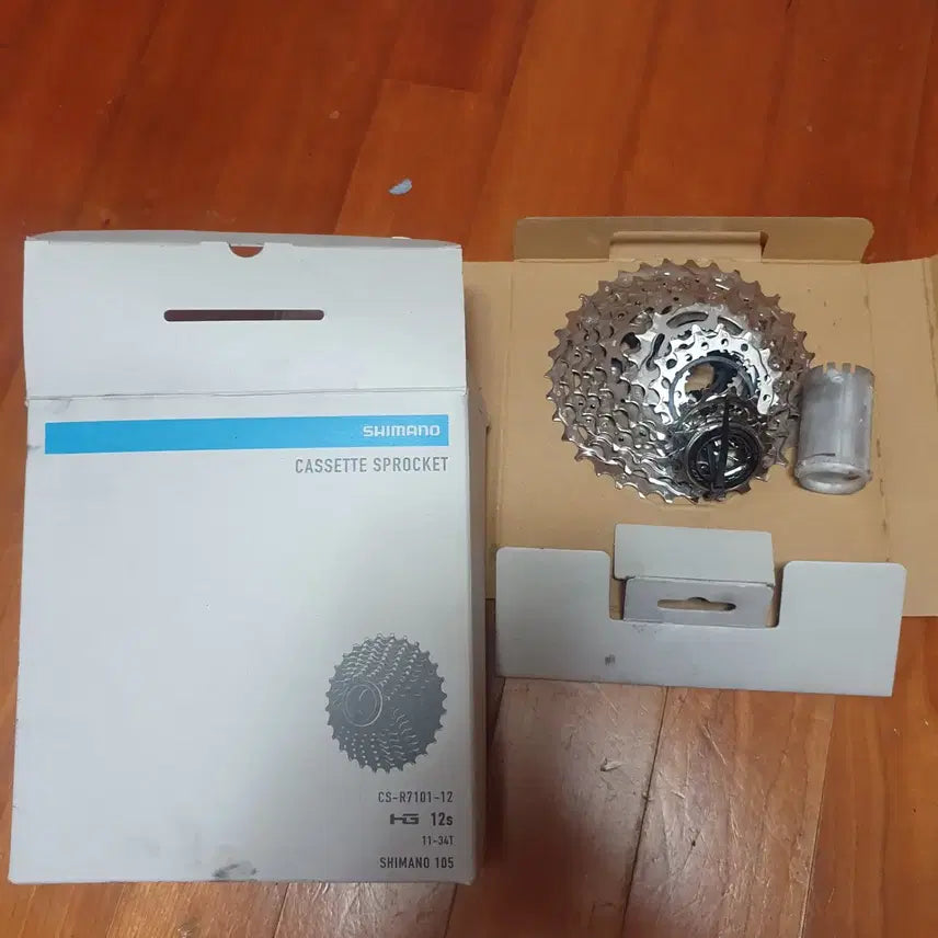 [BUNJANG] Shimano 105 CS-R7000 11-34T 11-Speed Cassette / 105 12단 11-34 스프라킷 (거의신품)