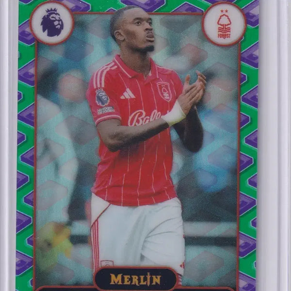 [BUNJANG] 2025-26 Topps Merlin Callum Hudson-Odoi VHS Refractor Parallel #152 Nottingham Forest / 25-26 오도이 VHS리프렉터 노팅엄 탑스 멀린
