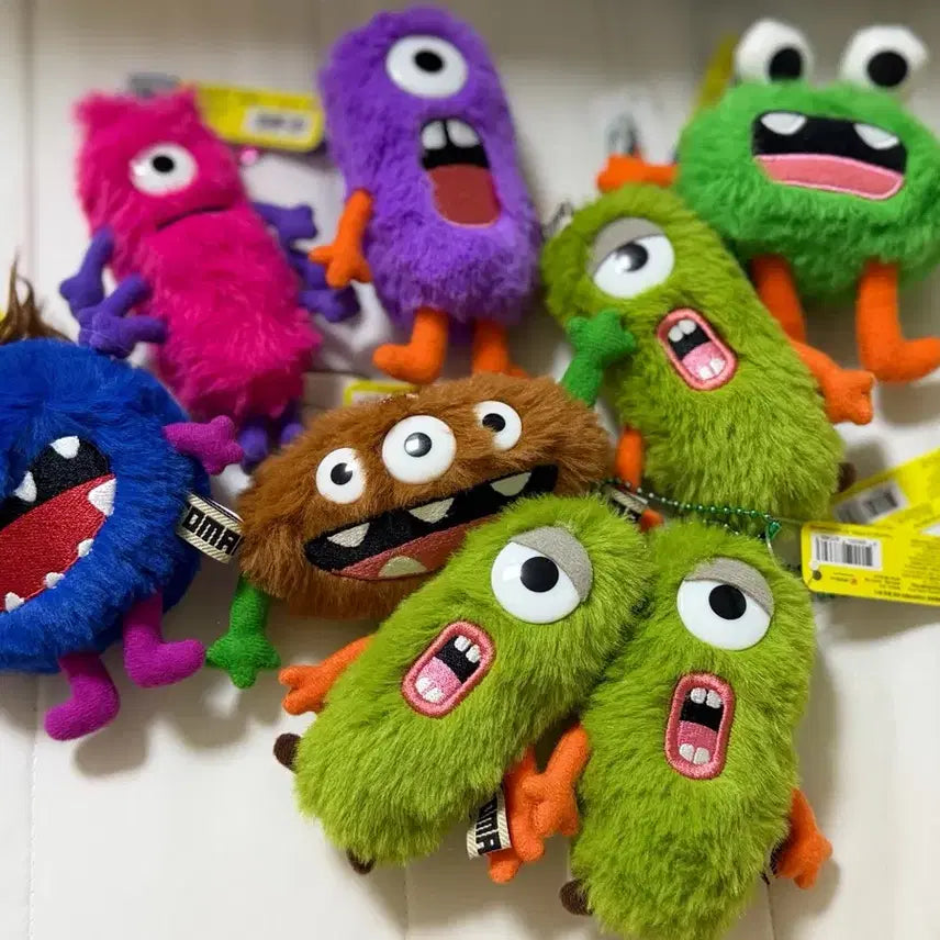 [BUNJANG] Tomon Plush Keychain Bundle Set / 무료배송/토마몬 봉제 인형 키링 /일괄가격/일괄판매