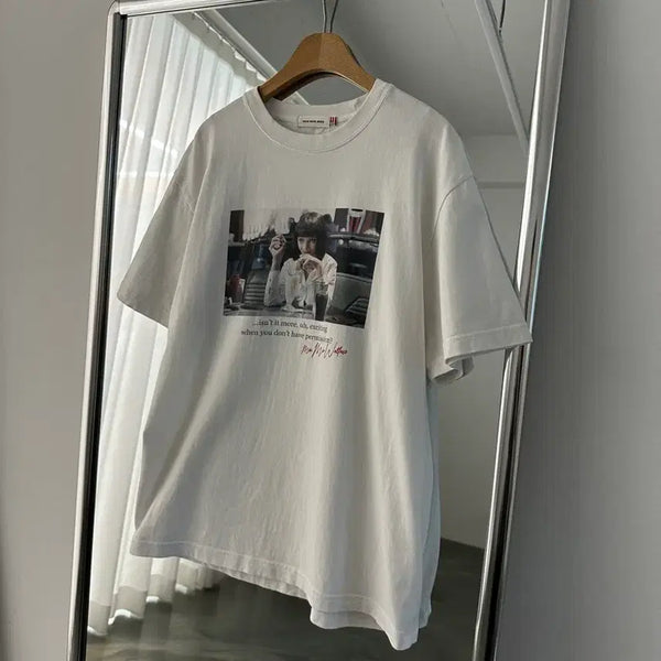 [BUNJANG] Good Rock Speed x Pulp Fiction Mia Wallace Graphic T-Shirt / GOOD ROCK SPEED 굿락스피드 펄프픽션 무비티 반팔 티셔츠